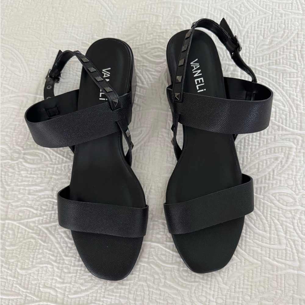 Vaneli Black Women's Sandals
Very lightly worn. Excellent condition